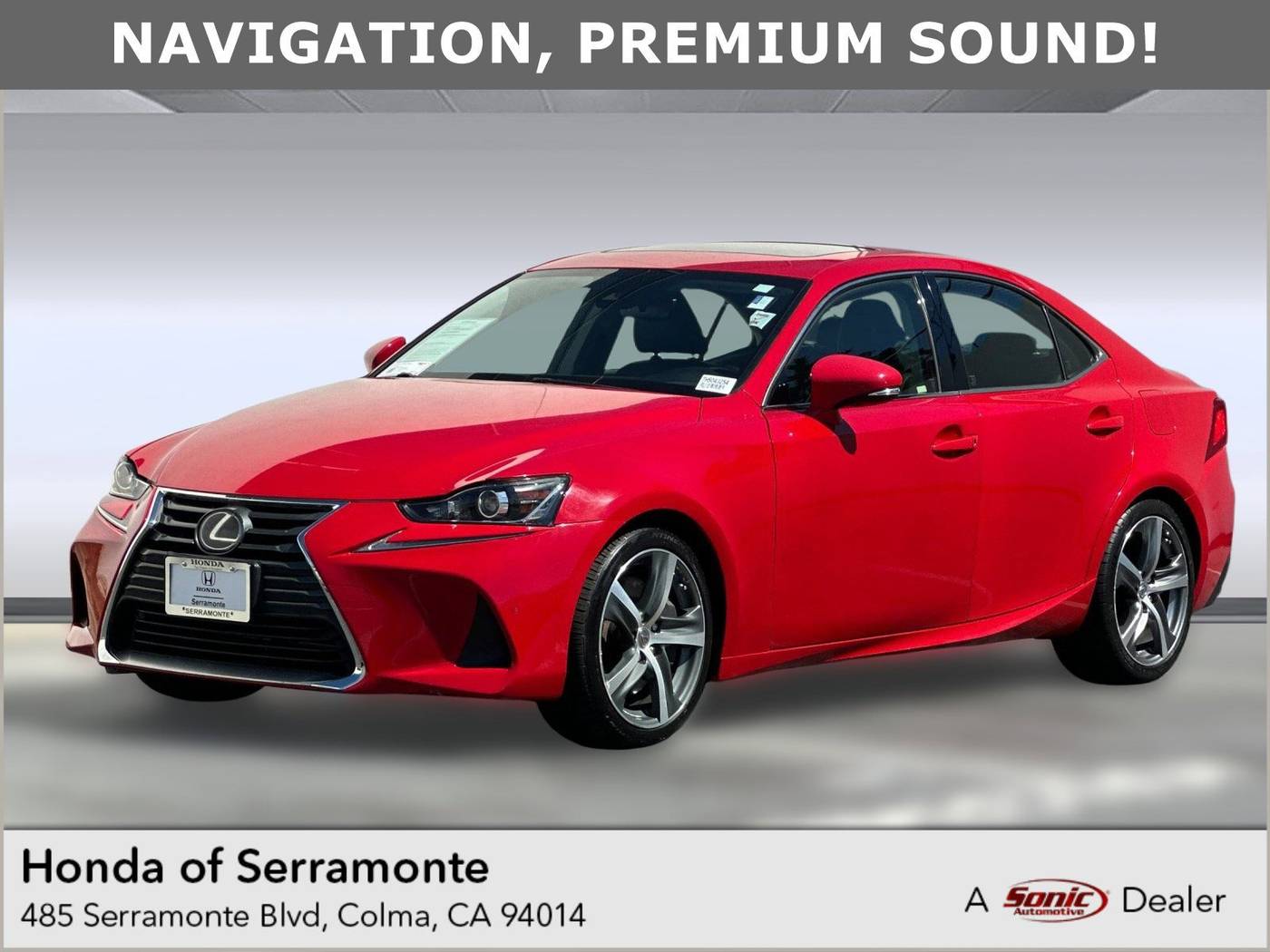 2017 Lexus IS IS Turbo — Sedan — 47,131 mi — Colma, CA