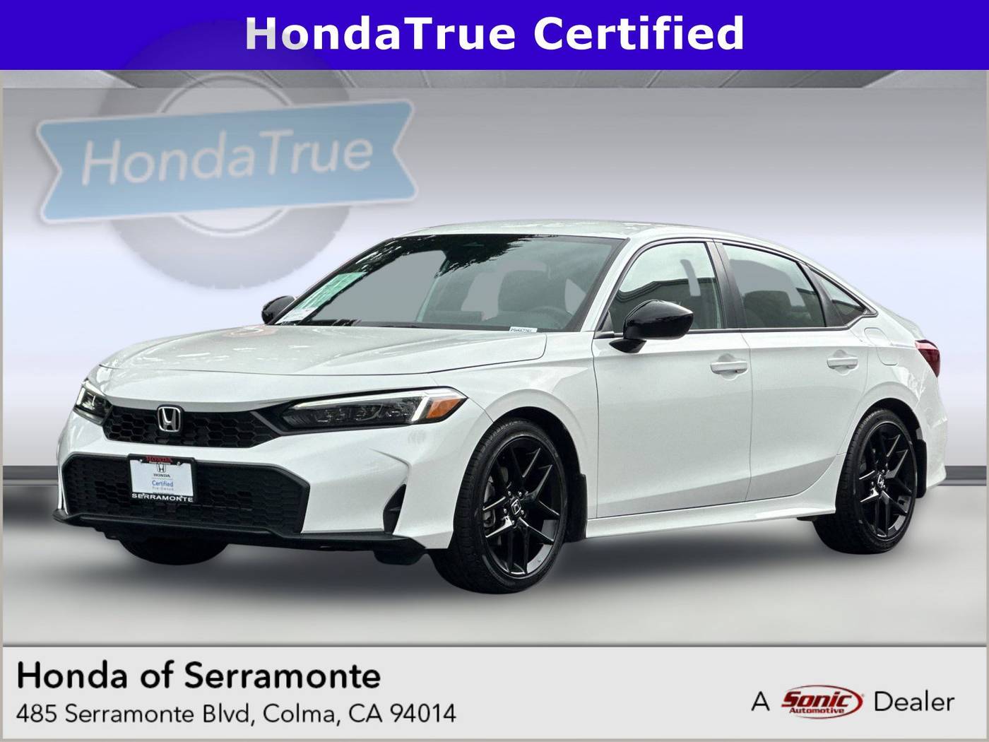 2025 Honda Civic Sport — Sedan — 1,744 mi — Colma, CA