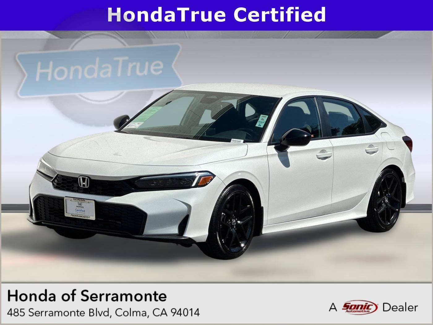 2025 Honda Civic Sport — Sedan — 16,508 mi — Colma, CA