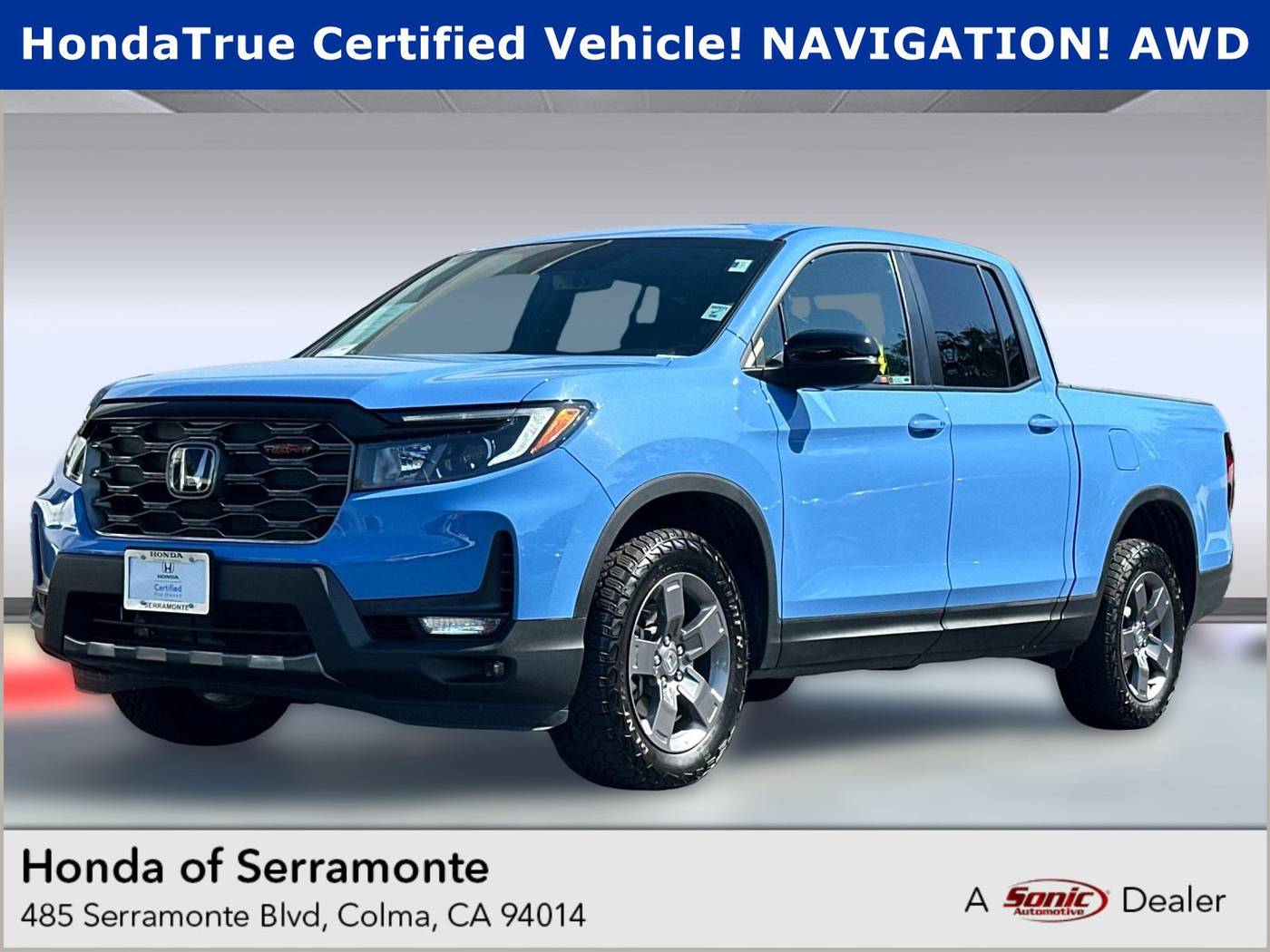 2024 Honda Ridgeline TrailSport — Pickup Truck — 14,266 mi — Colma, CA