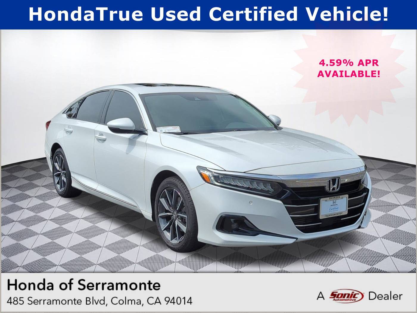 2021 Honda Accord EX-L — Sedan — 90,208 mi — Colma, CA
