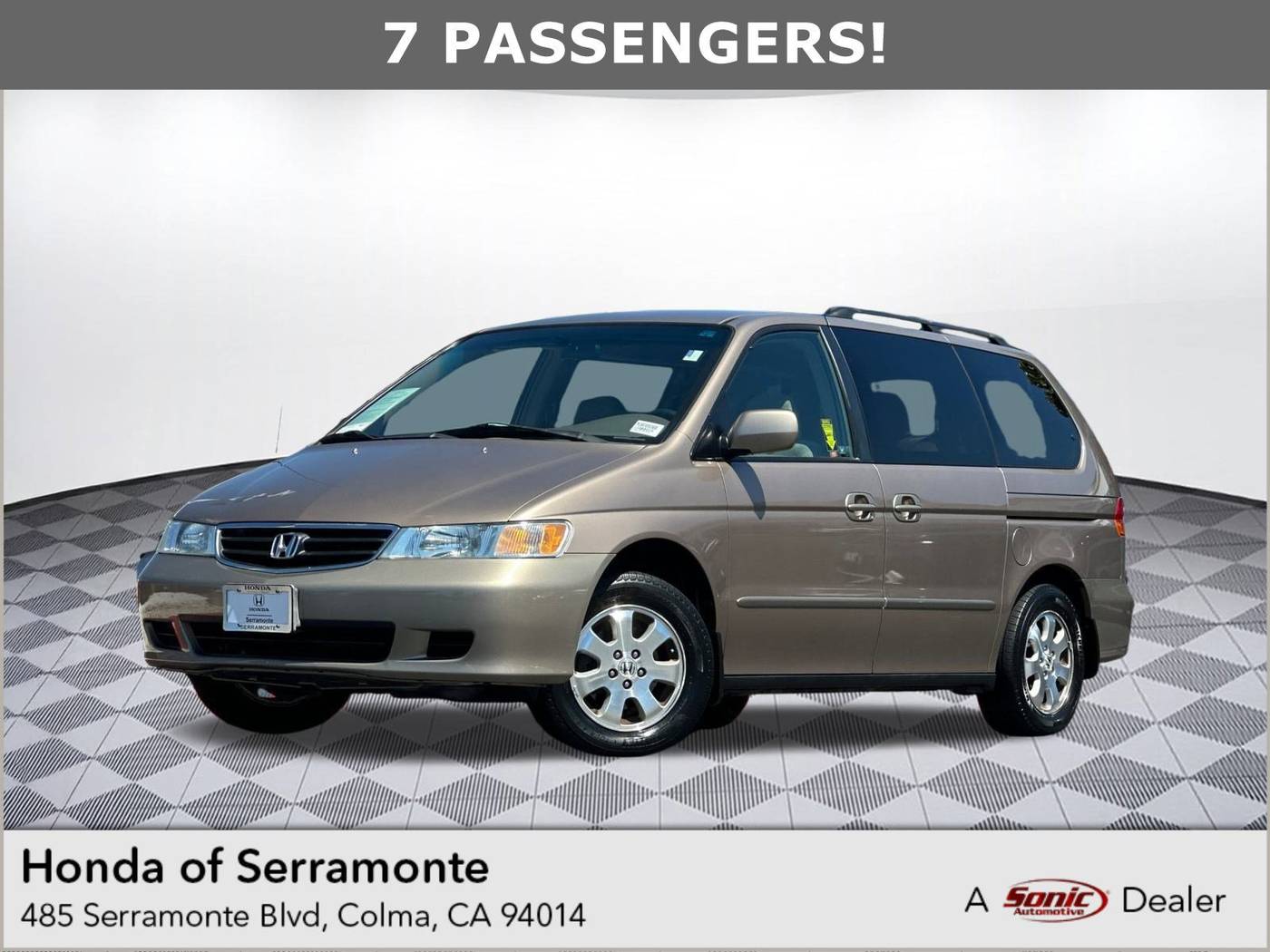 2003 Honda Odyssey EX — Minivan — 107,240 mi — Colma, CA
