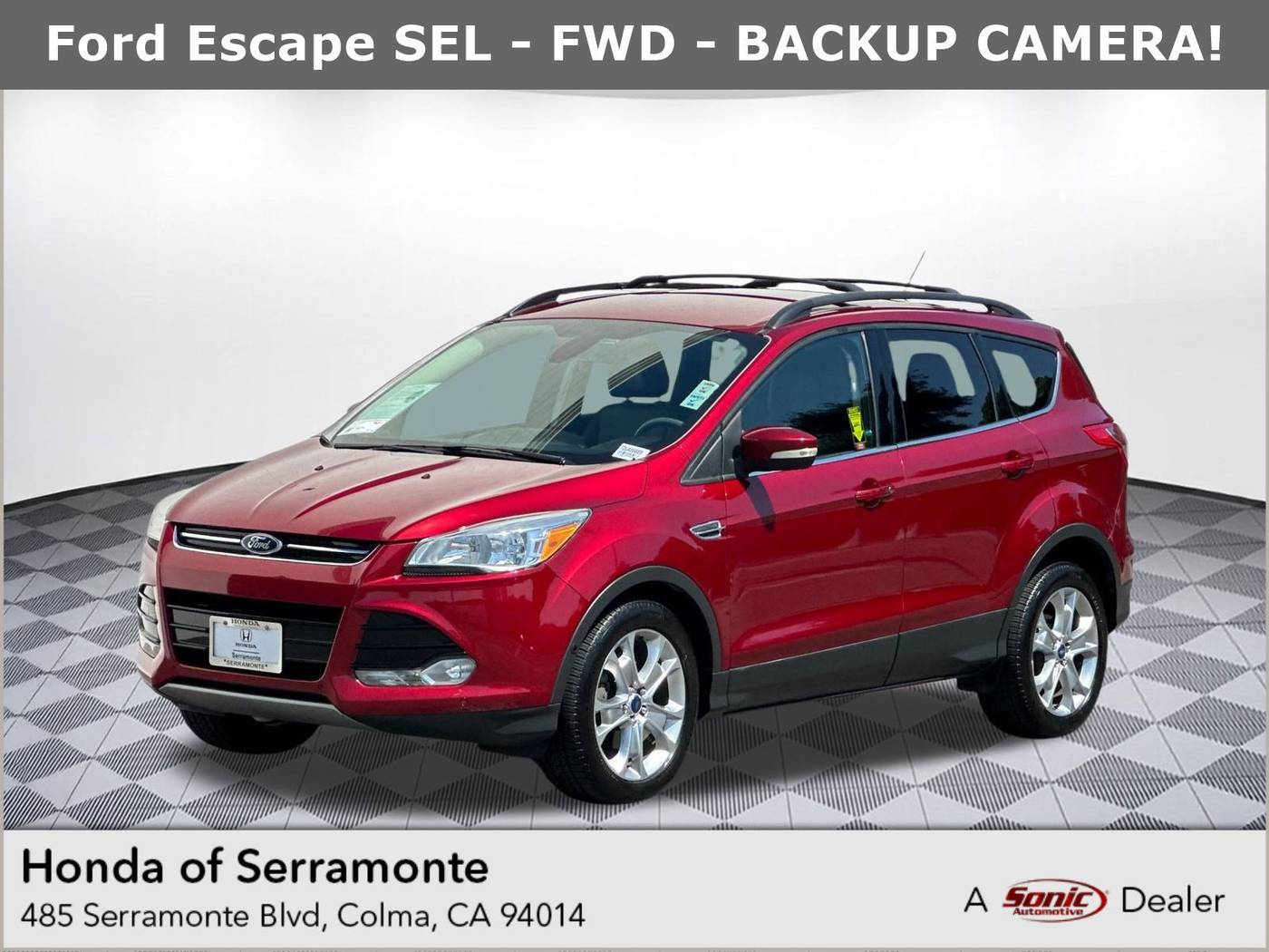 2013 Ford Escape SEL — SUV — 87,277 mi — Colma, CA