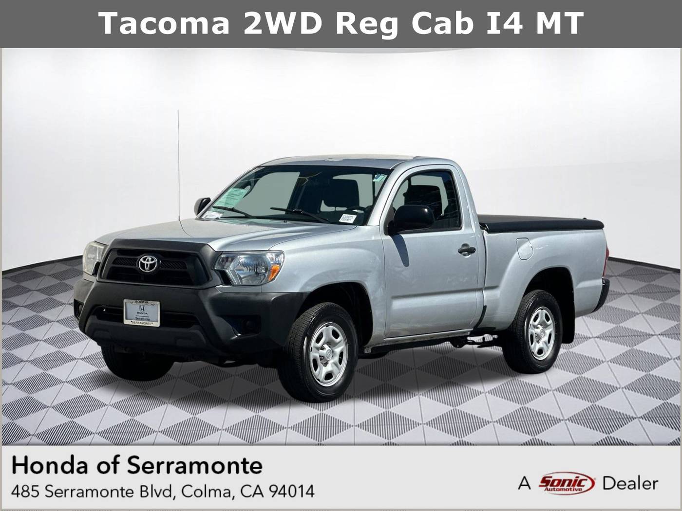 2012 Toyota Tacoma Base — Pickup Truck — 69,091 mi — Colma, CA