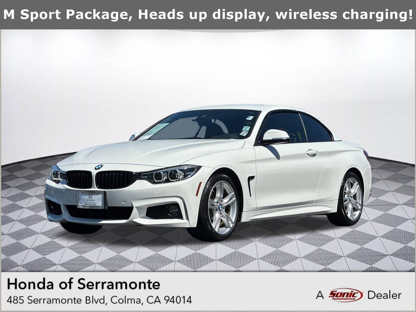 2019 BMW 4 Series 430i — Convertible — 59,193 mi — Colma, CA