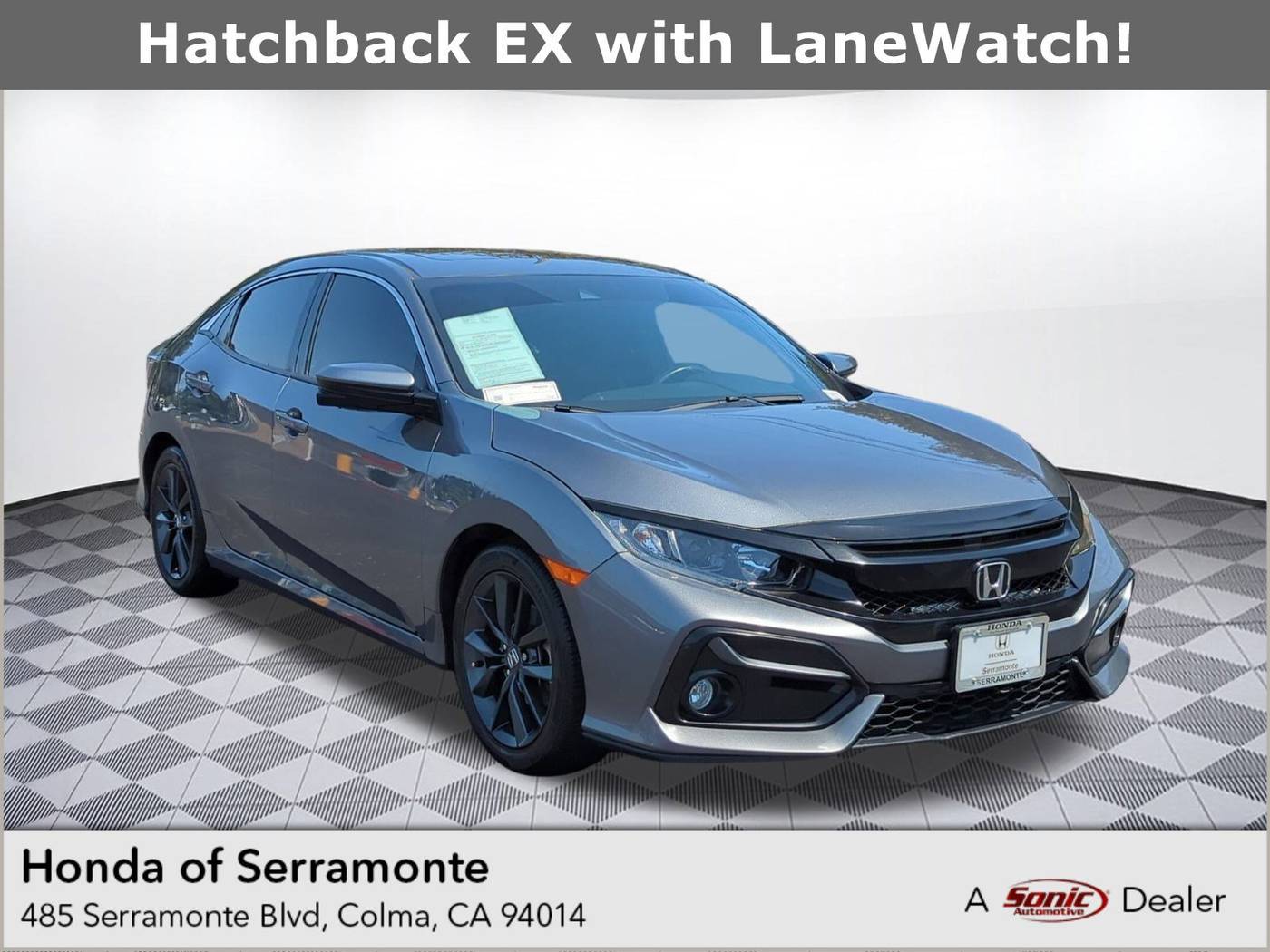 2021 Honda Civic EX — Hatchback — 97,596 mi — Colma, CA