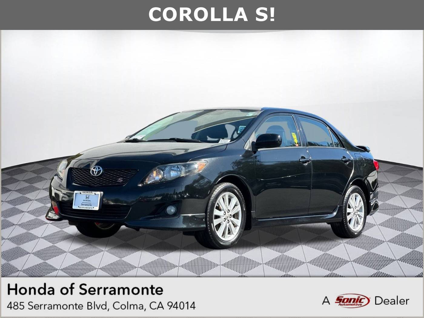2010 Toyota Corolla S — Sedan — 165,123 mi — Colma, CA
