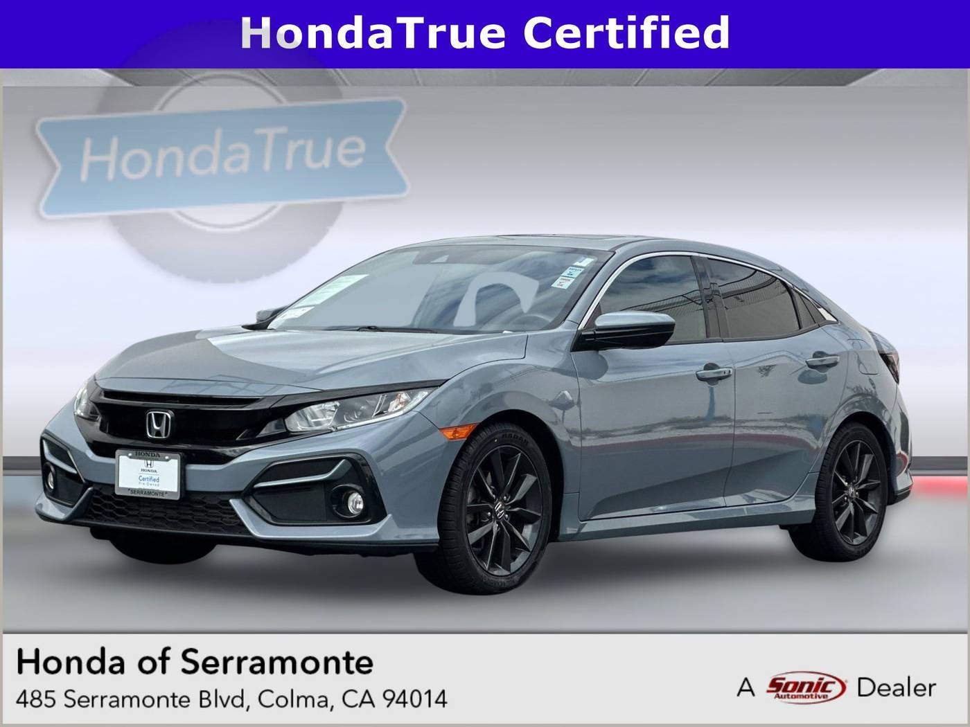 2021 Honda Civic EX — Hatchback — 42,785 mi — Colma, CA