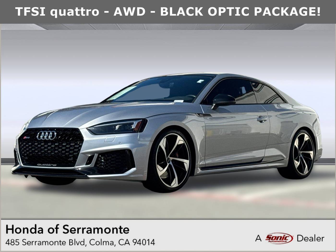 2019 Audi RS 5 Standard — Coupe — 61,892 mi — Colma, CA