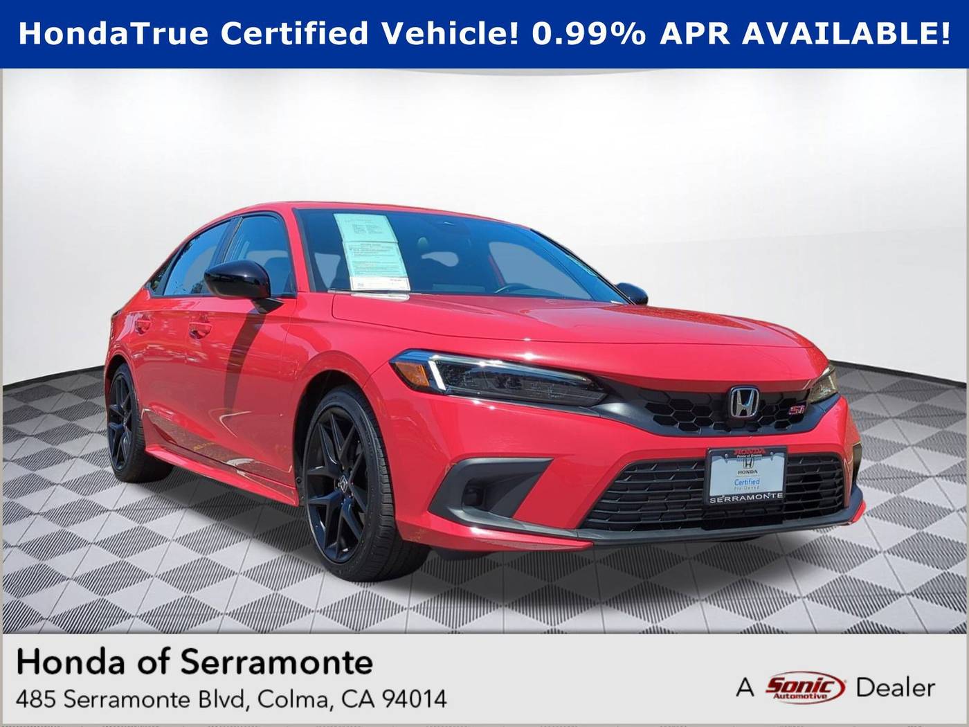 2024 Honda Civic Si — Sedan — 12,521 mi — Colma, CA