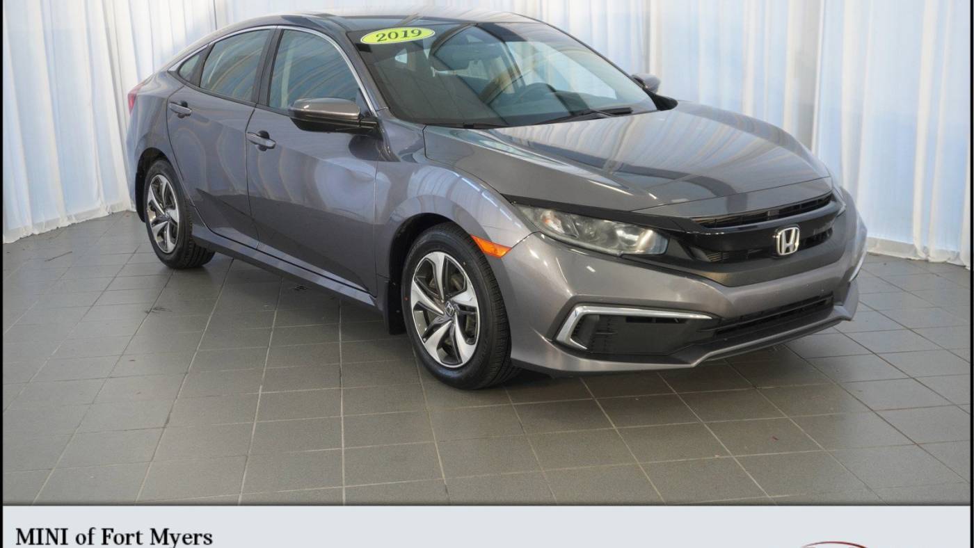 2019 Honda Civic LX — Sedan — 72,766 mi — Fort Myers, FL