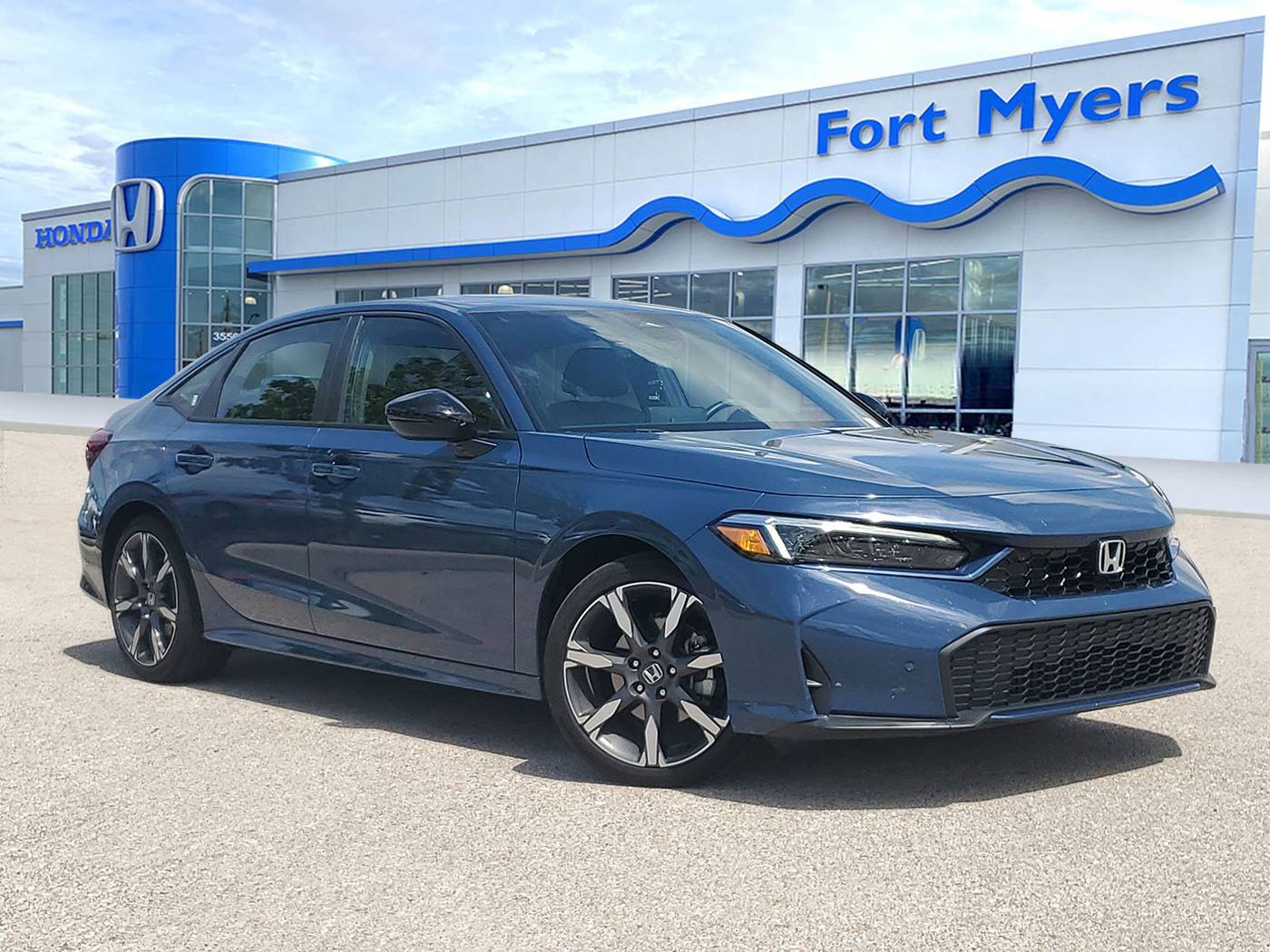 2025 Honda Civic Hybrid Sport Touring — Sedan — 9,740 mi — Fort Myers, FL