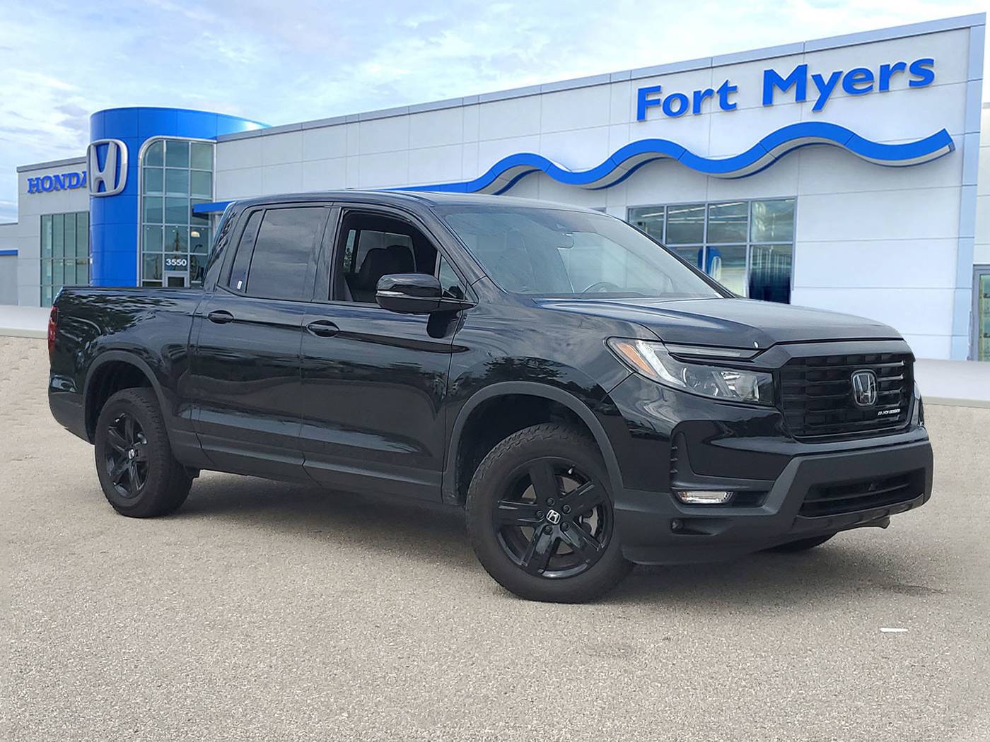 2023 Honda Ridgeline Black Edition — Pickup Truck — 6,970 mi — Fort Myers, FL