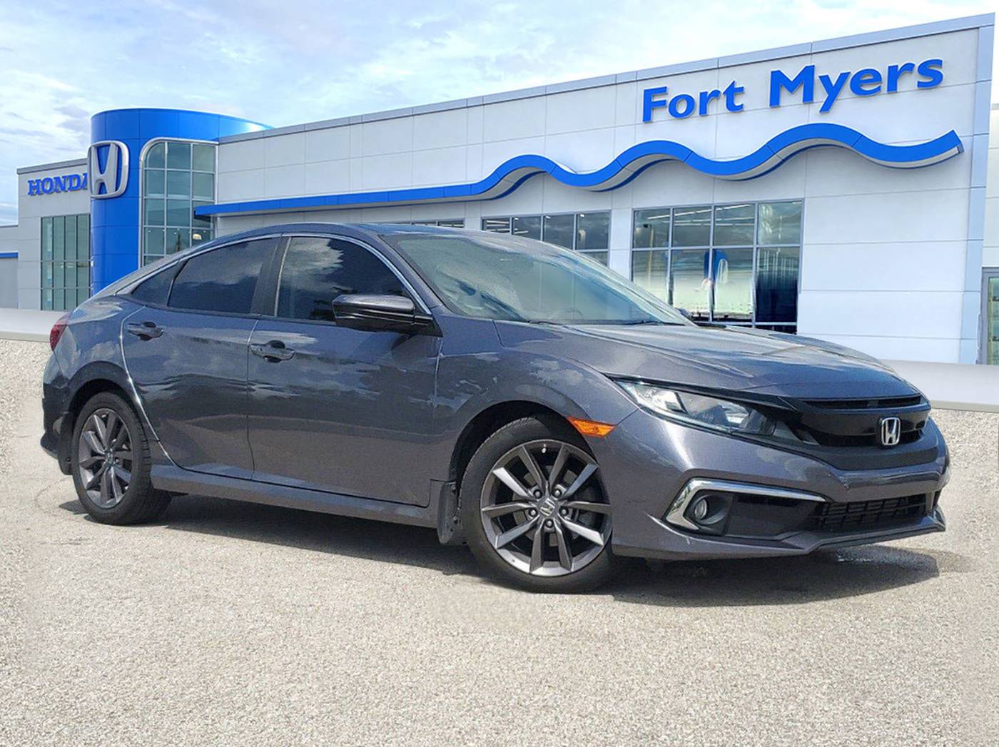 2021 Honda Civic EX-L — Sedan — 72,610 mi — Fort Myers, FL