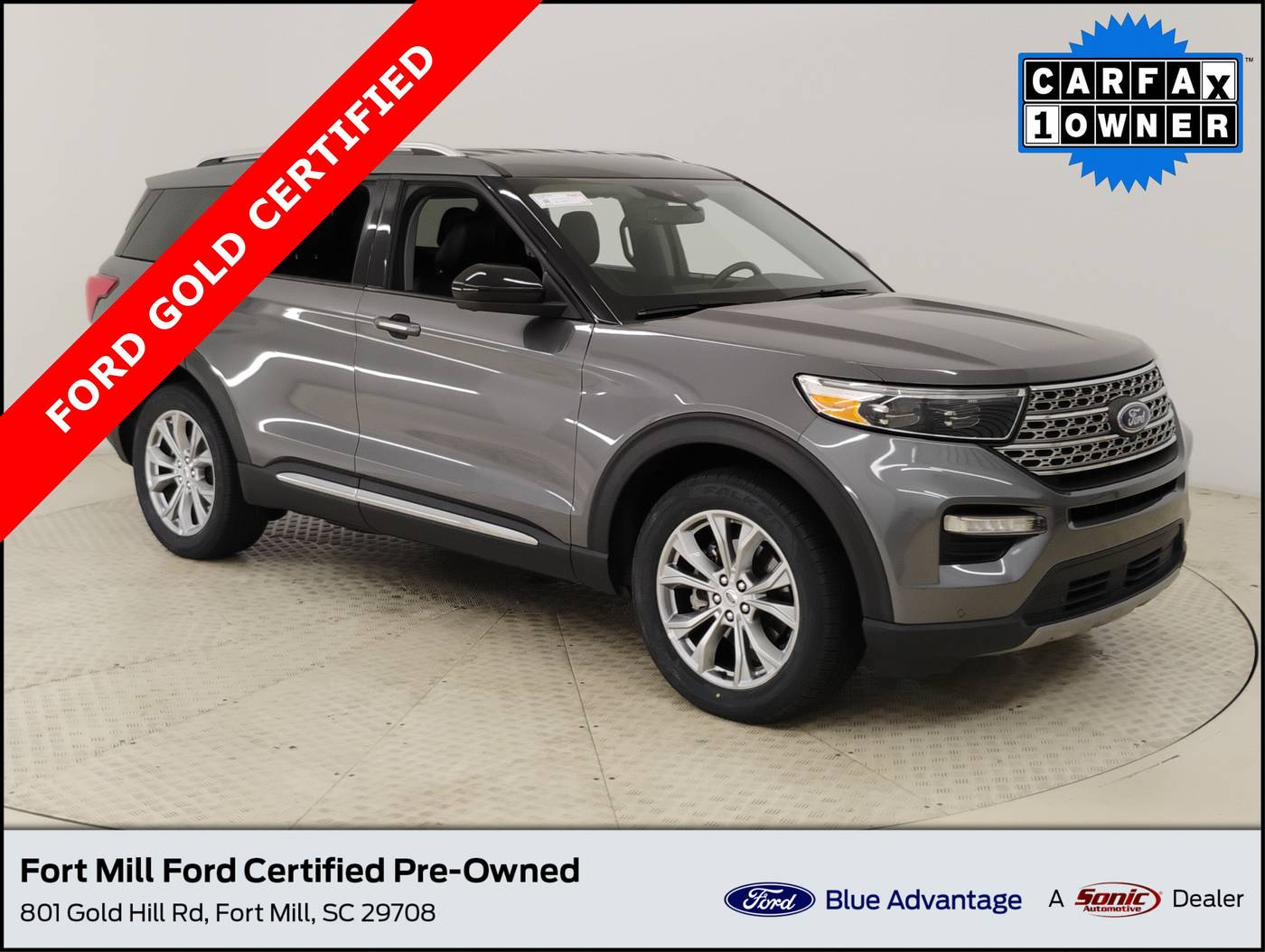 2023 Ford Explorer Limited — SUV — 46,611 mi — Fort Mill, SC