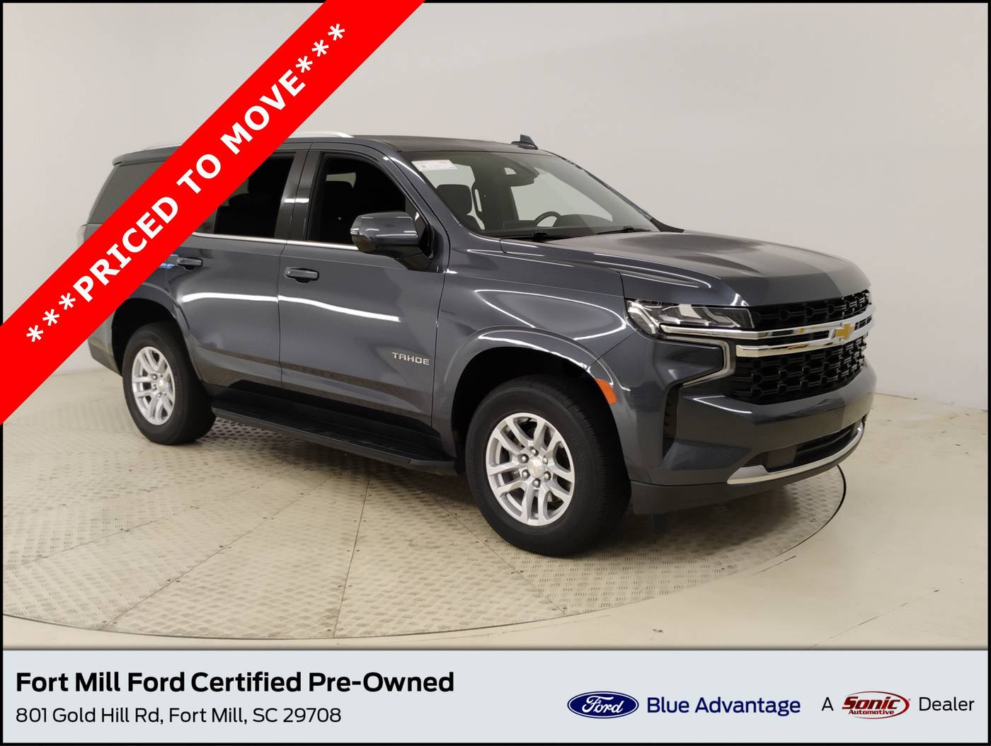 2021 Chevrolet Tahoe LS — SUV — 91,121 mi — Fort Mill, SC