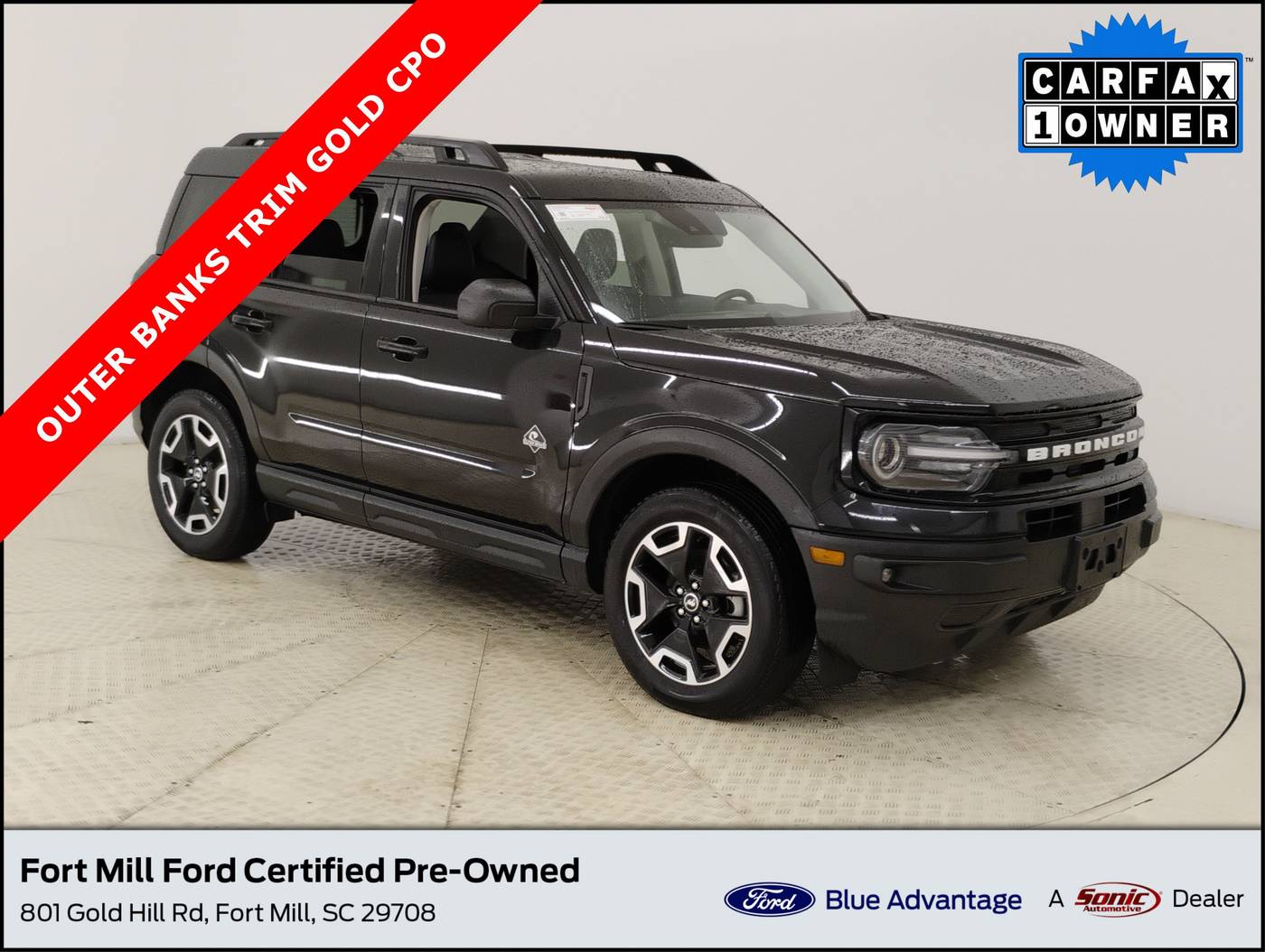 2022 Ford Bronco Sport Outer Banks — SUV — 24,159 mi — Fort Mill, SC