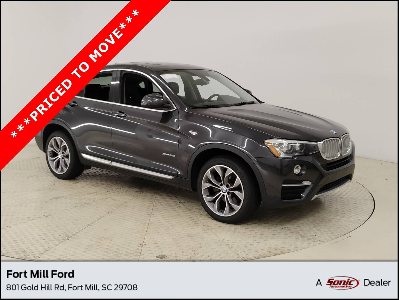 2015 BMW X4 35i — SUV — 76,743 mi — Fort Mill, SC