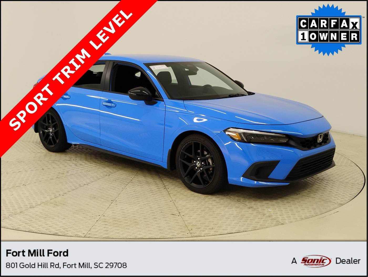 2023 Honda Civic Sport — Hatchback — 25,949 mi — Fort Mill, SC