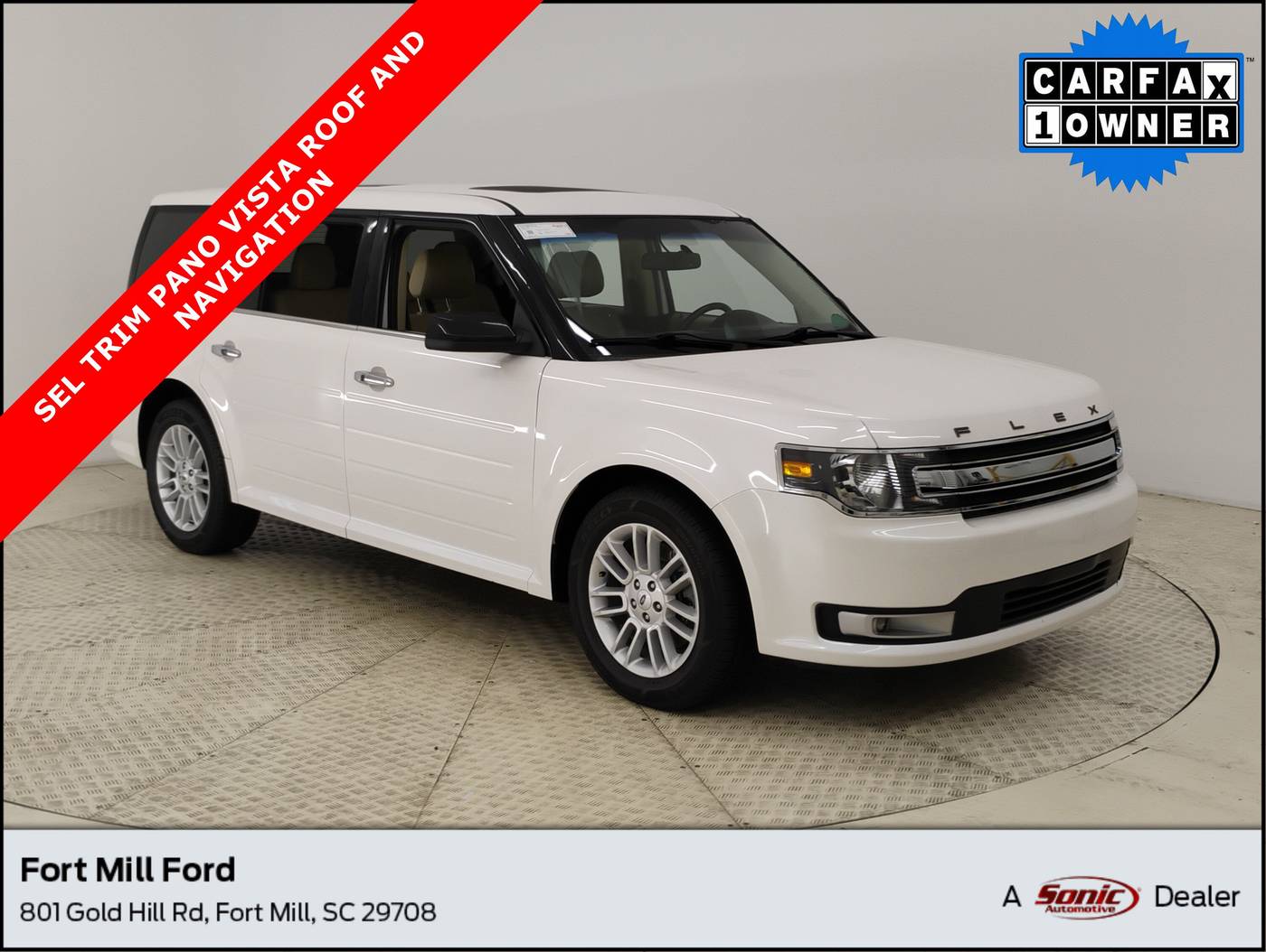 2019 Ford Flex SEL — SUV — 91,541 mi — Fort Mill, SC