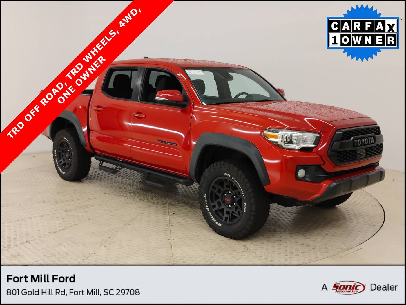 2019 Toyota Tacoma TRD Sport — Pickup Truck — 86,956 mi — Fort Mill, SC