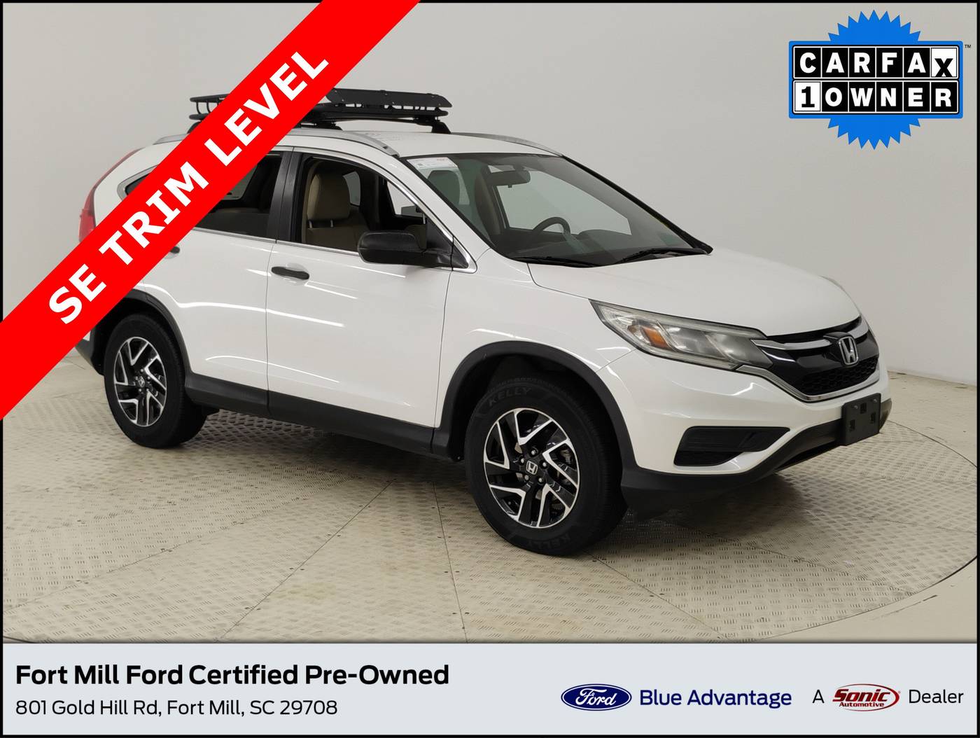 2016 Honda CR-V SE — SUV — 118,732 mi — Fort Mill, SC