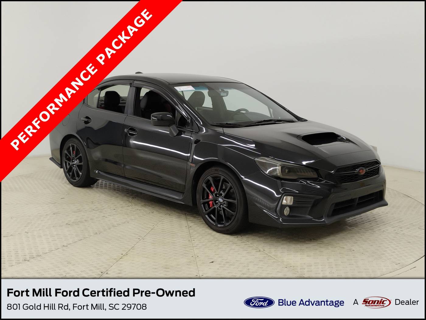 2020 Subaru WRX Premium — Sedan — 55,713 mi — Fort Mill, SC