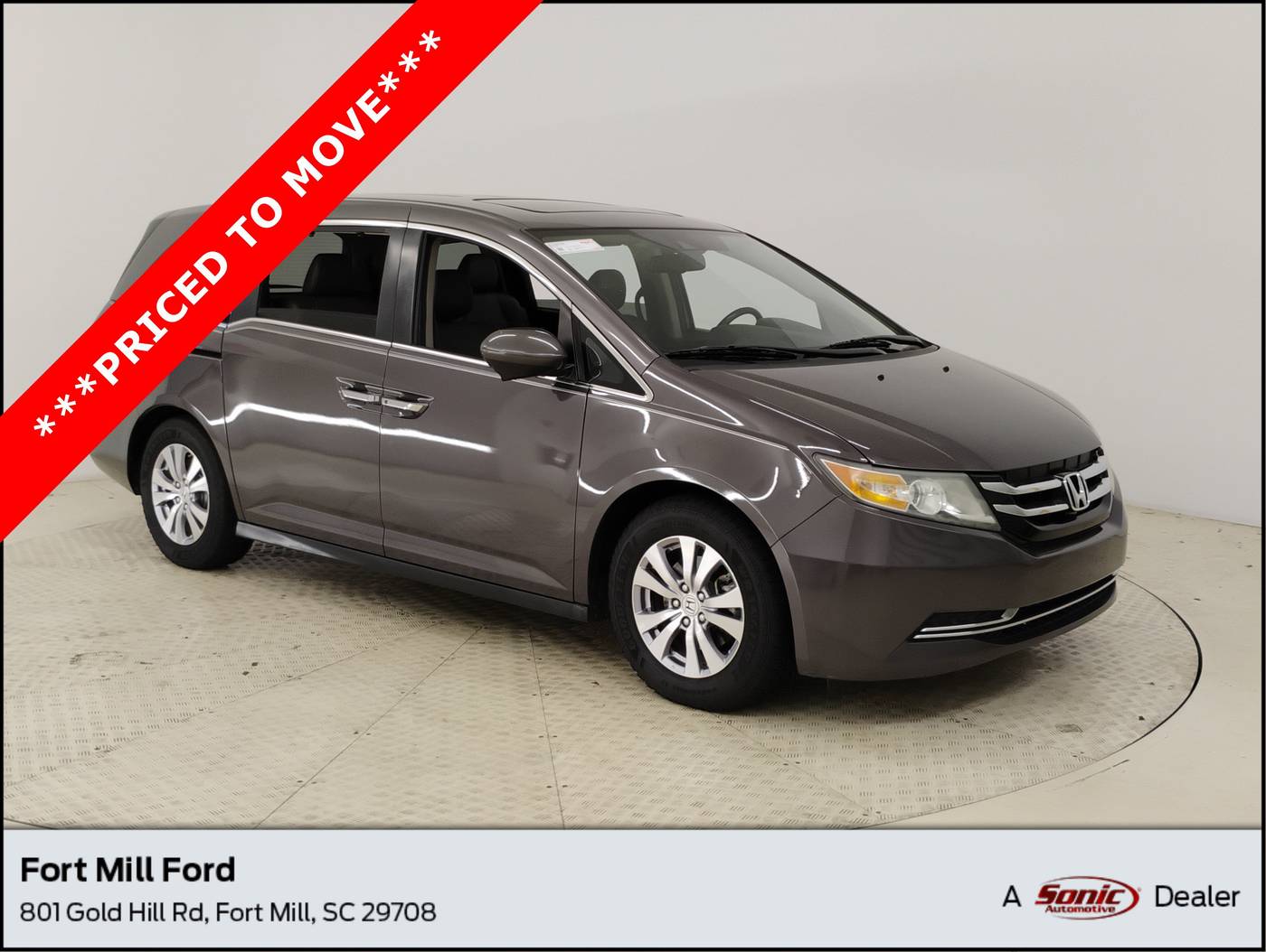 2014 Honda Odyssey EX-L — Minivan — 186,270 mi — Fort Mill, SC