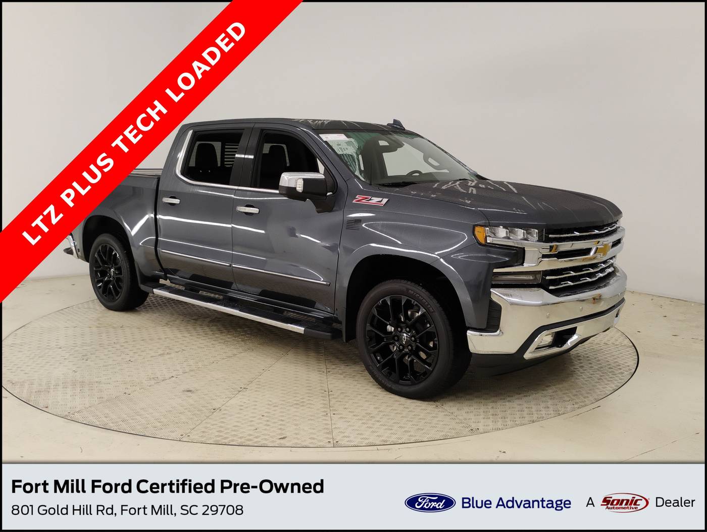 2019 Chevrolet Silverado 1500 LTZ — Pickup Truck — 40,167 mi — Fort Mill, SC