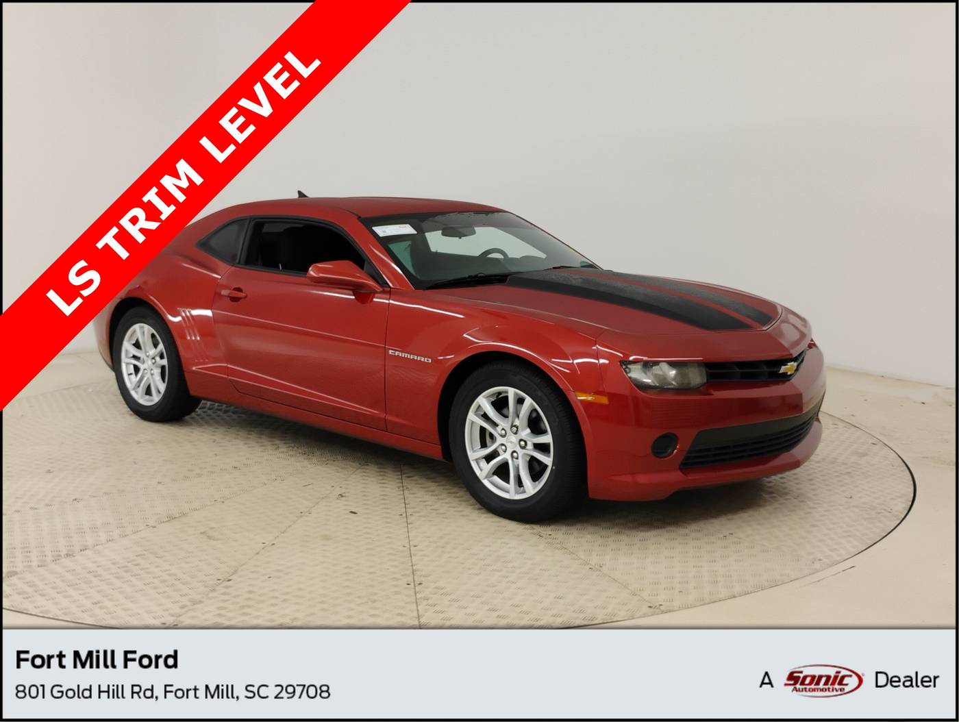 2015 Chevrolet Camaro 2LS — Coupe — 87,293 mi — Fort Mill, SC