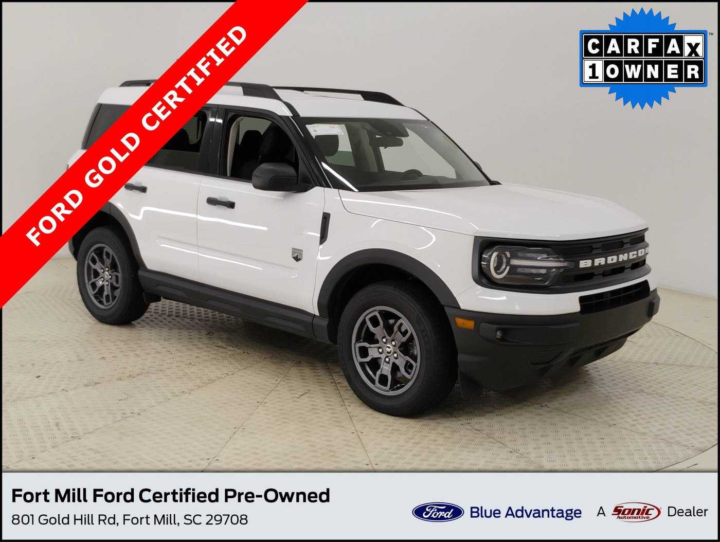 2022 Ford Bronco Sport Big Bend — SUV — 59,483 mi — Fort Mill, SC
