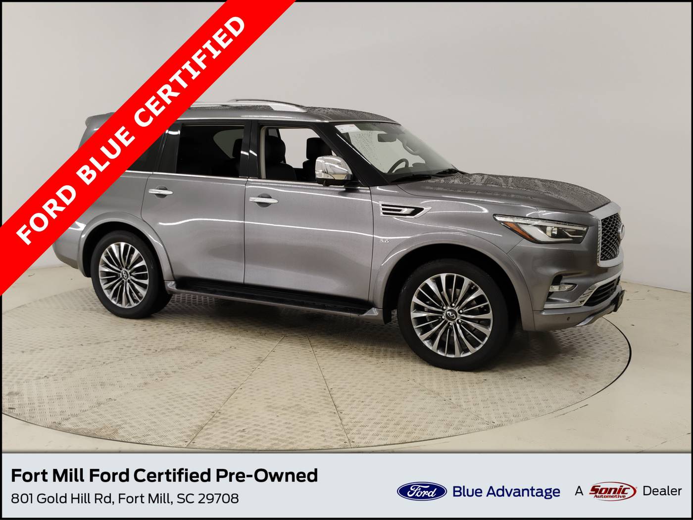 2019 INFINITI QX80 LUXE — SUV — 93,352 mi — Fort Mill, SC
