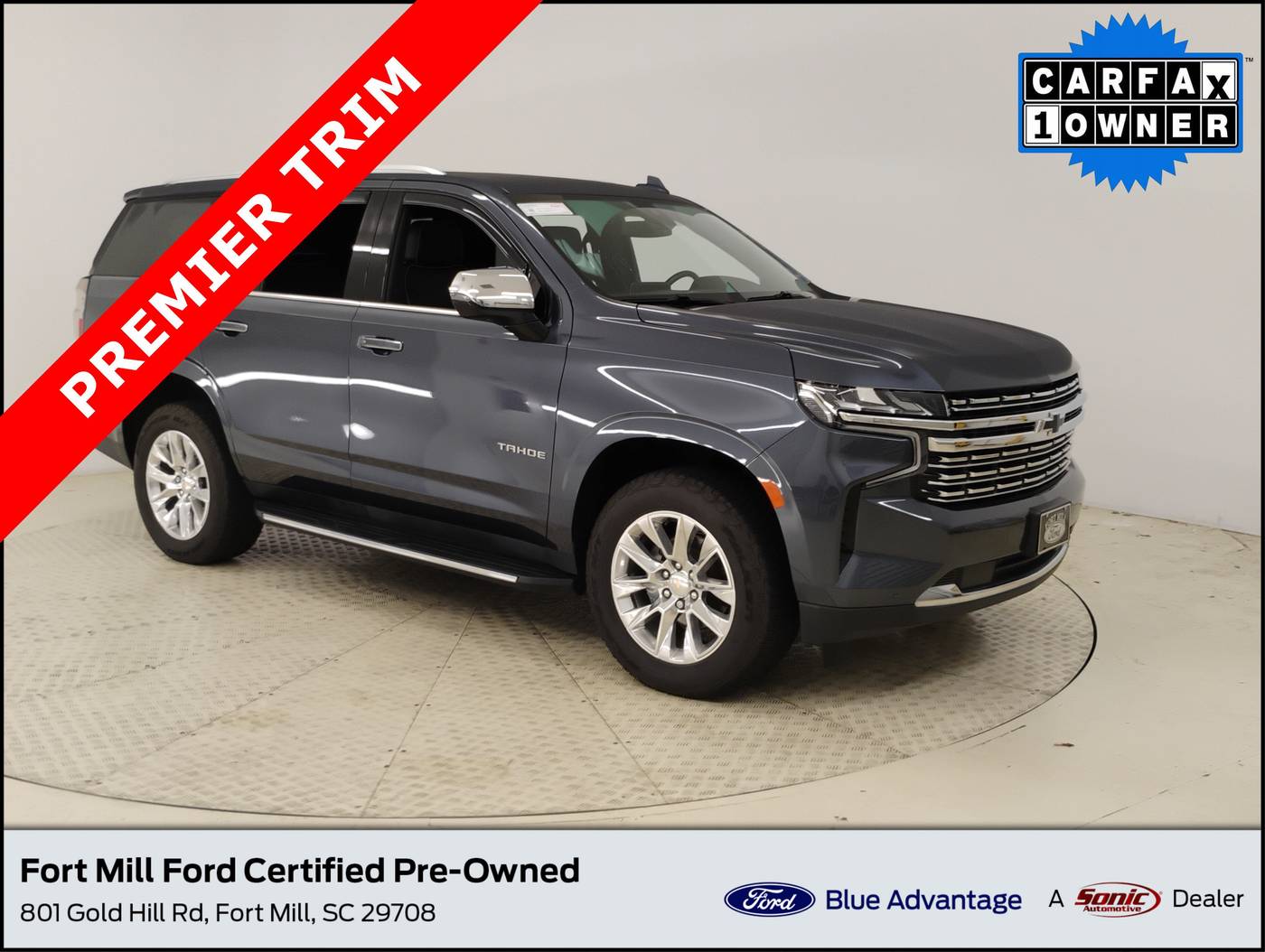 2021 Chevrolet Tahoe Premier — SUV — 97,499 mi — Fort Mill, SC