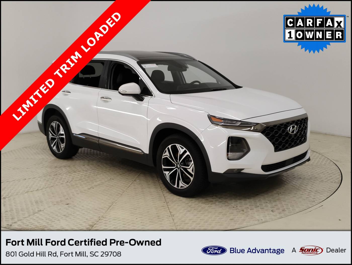 2020 Hyundai Santa Fe Limited — SUV — 83,306 mi — Fort Mill, SC
