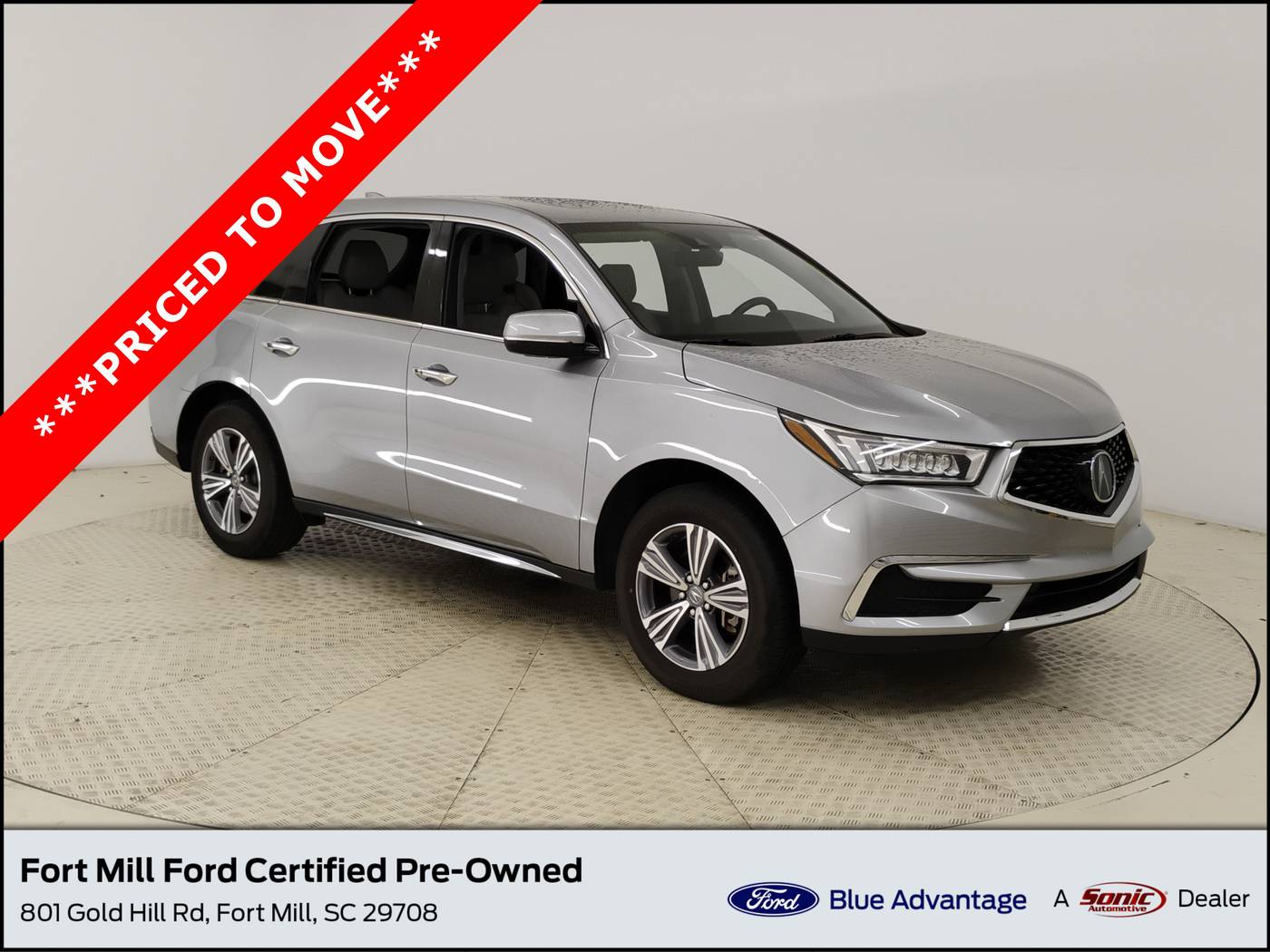 2020 Acura MDX Standard — SUV — 86,669 mi — Fort Mill, SC