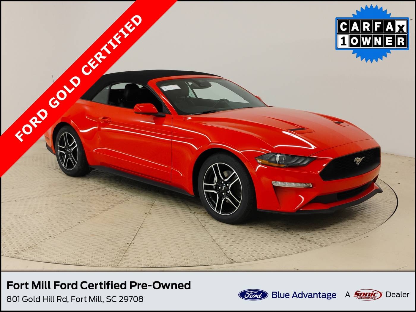 2023 Ford Mustang EcoBoost Premium — Convertible — 45,193 mi — Fort Mill, SC