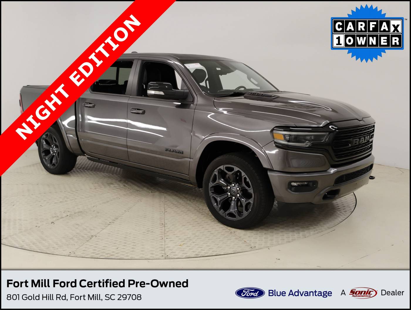 2021 Ram 1500 Limited — Pickup Truck — 95,546 mi — Fort Mill, SC