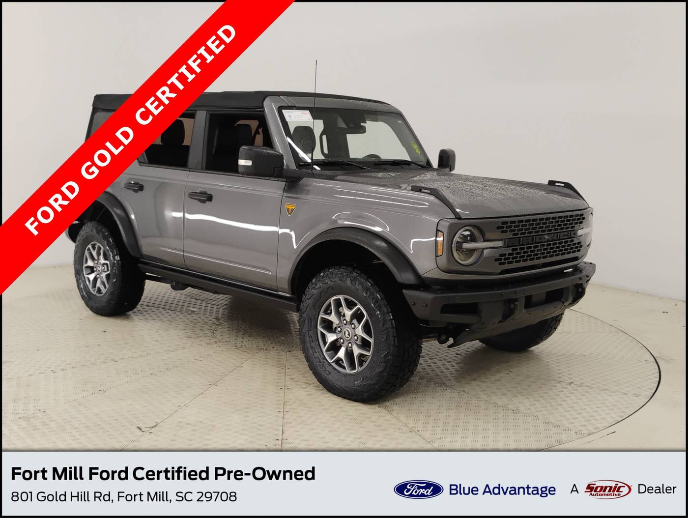 2021 Ford Bronco Badlands — SUV — 49,870 mi — Fort Mill, SC