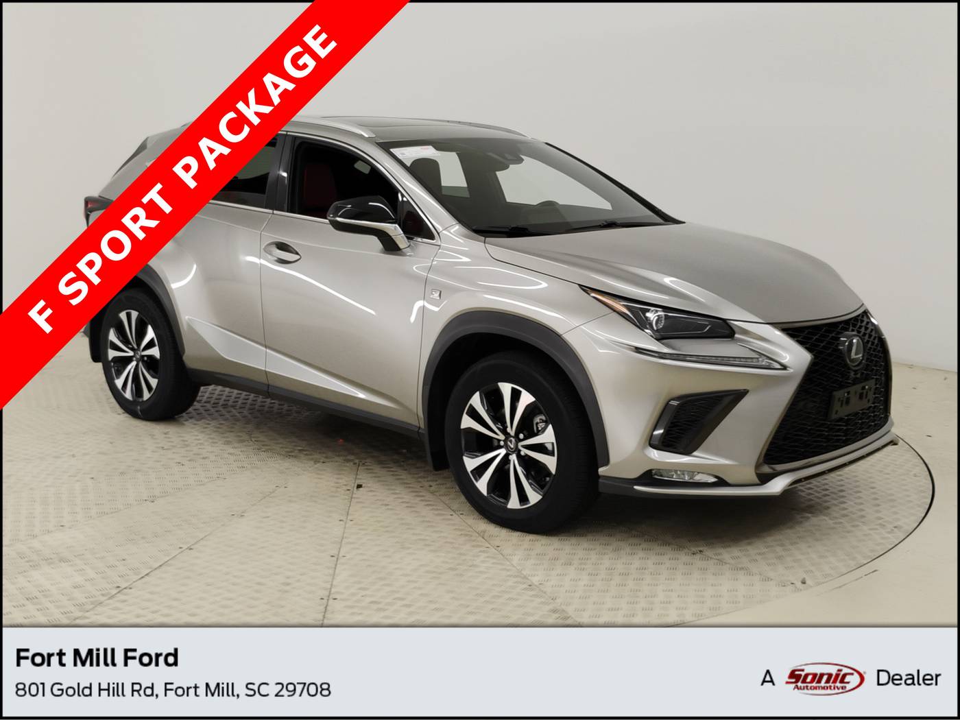 2020 Lexus NX NX 300 F Sport — SUV — 55,222 mi — Fort Mill, SC