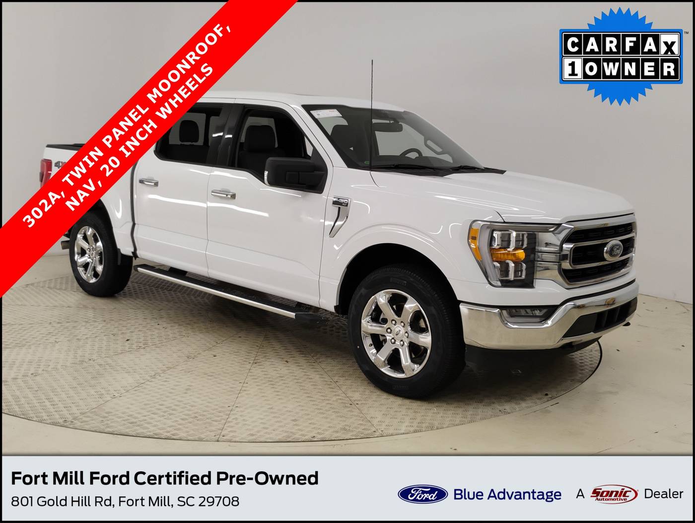 2022 Ford F-150 XLT — Pickup Truck — 53,408 mi — Fort Mill, SC