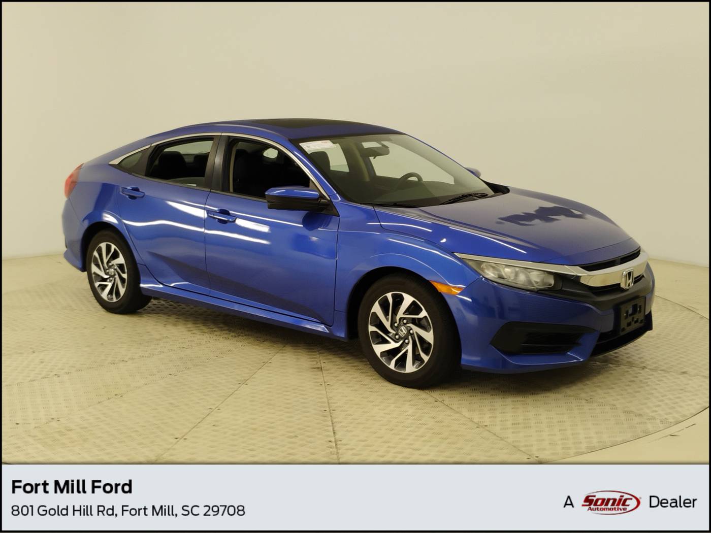 2016 Honda Civic EX — Sedan — 89,977 mi — Fort Mill, SC