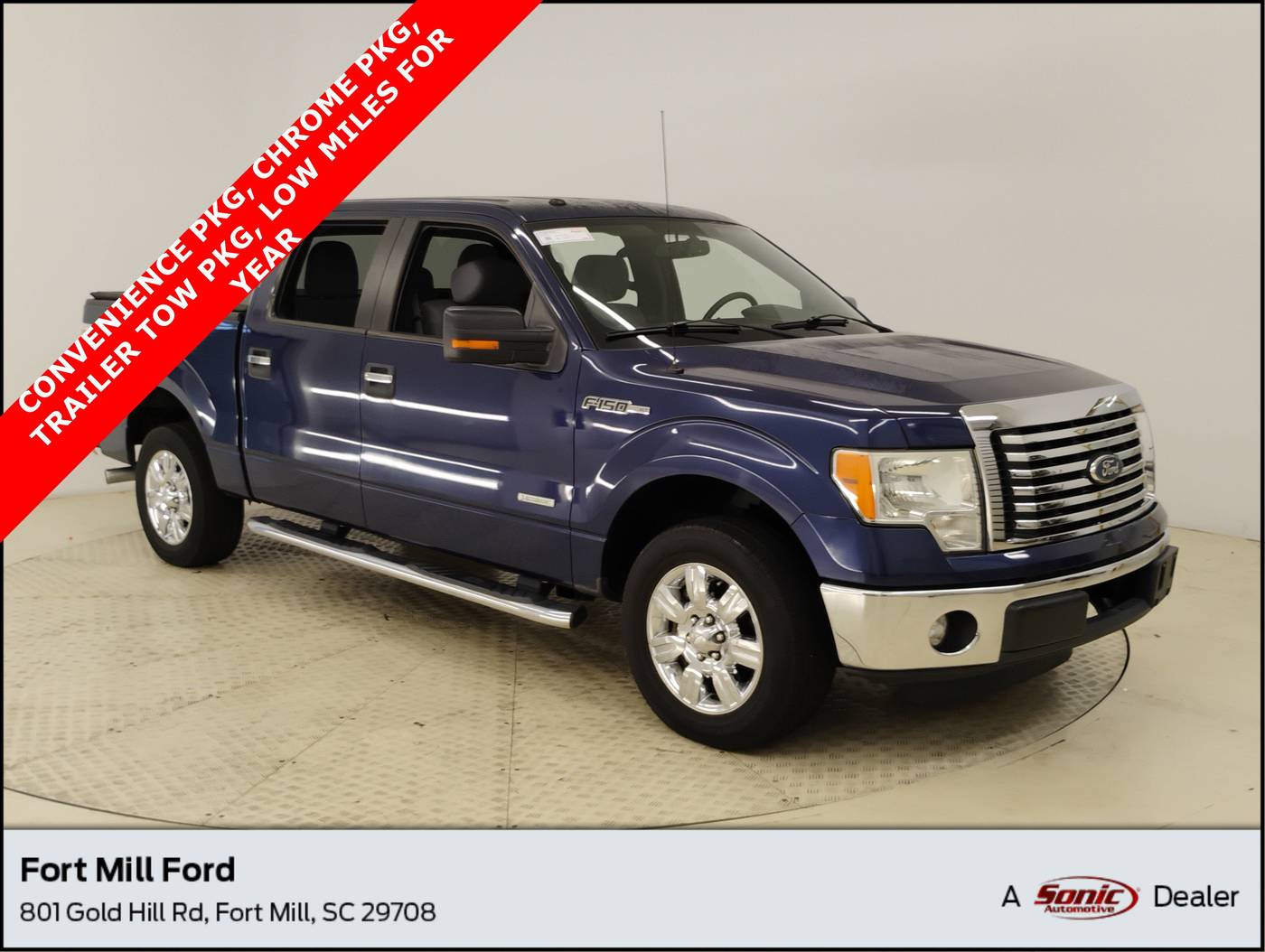 2012 Ford F-150 XLT — Pickup Truck — 106,553 mi — Fort Mill, SC