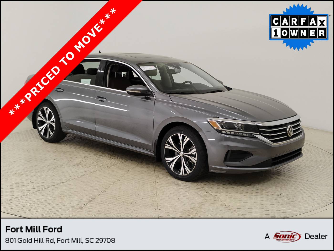 2021 Volkswagen Passat SE — Sedan — 109,309 mi — Fort Mill, SC