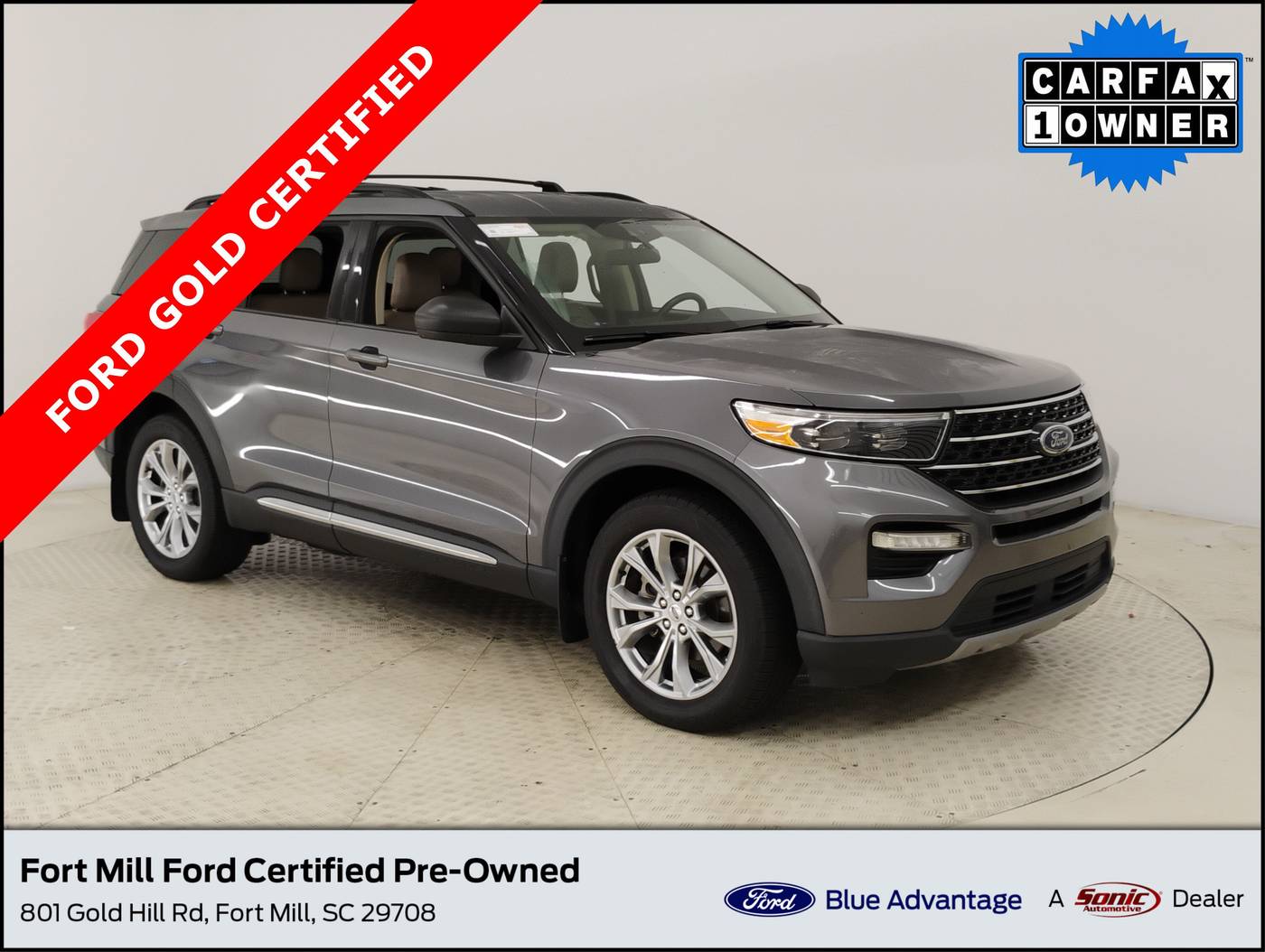 2021 Ford Explorer XLT — SUV — 51,317 mi — Fort Mill, SC