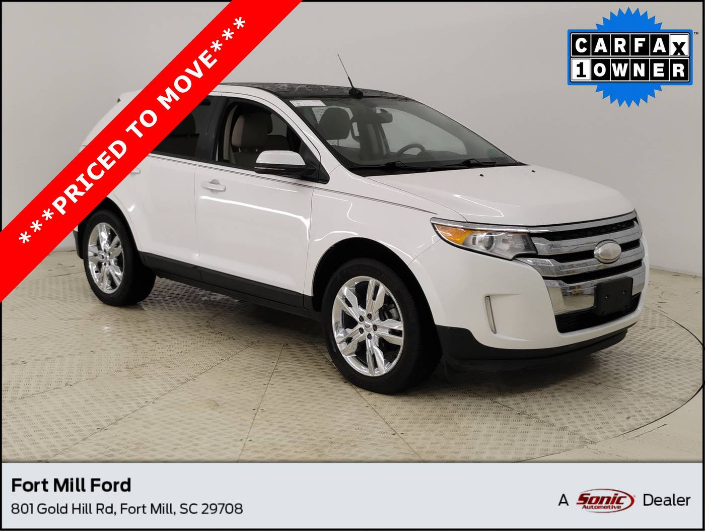 2012 Ford Edge SEL — SUV — 88,986 mi — Fort Mill, SC