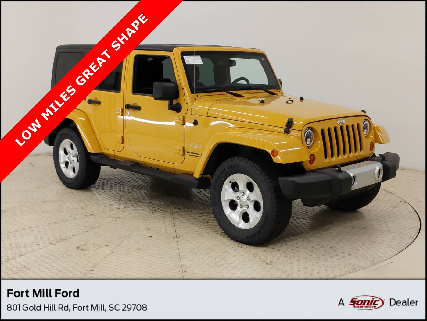 2013 Jeep Wrangler Sahara — SUV — 133,637 mi — Fort Mill, SC