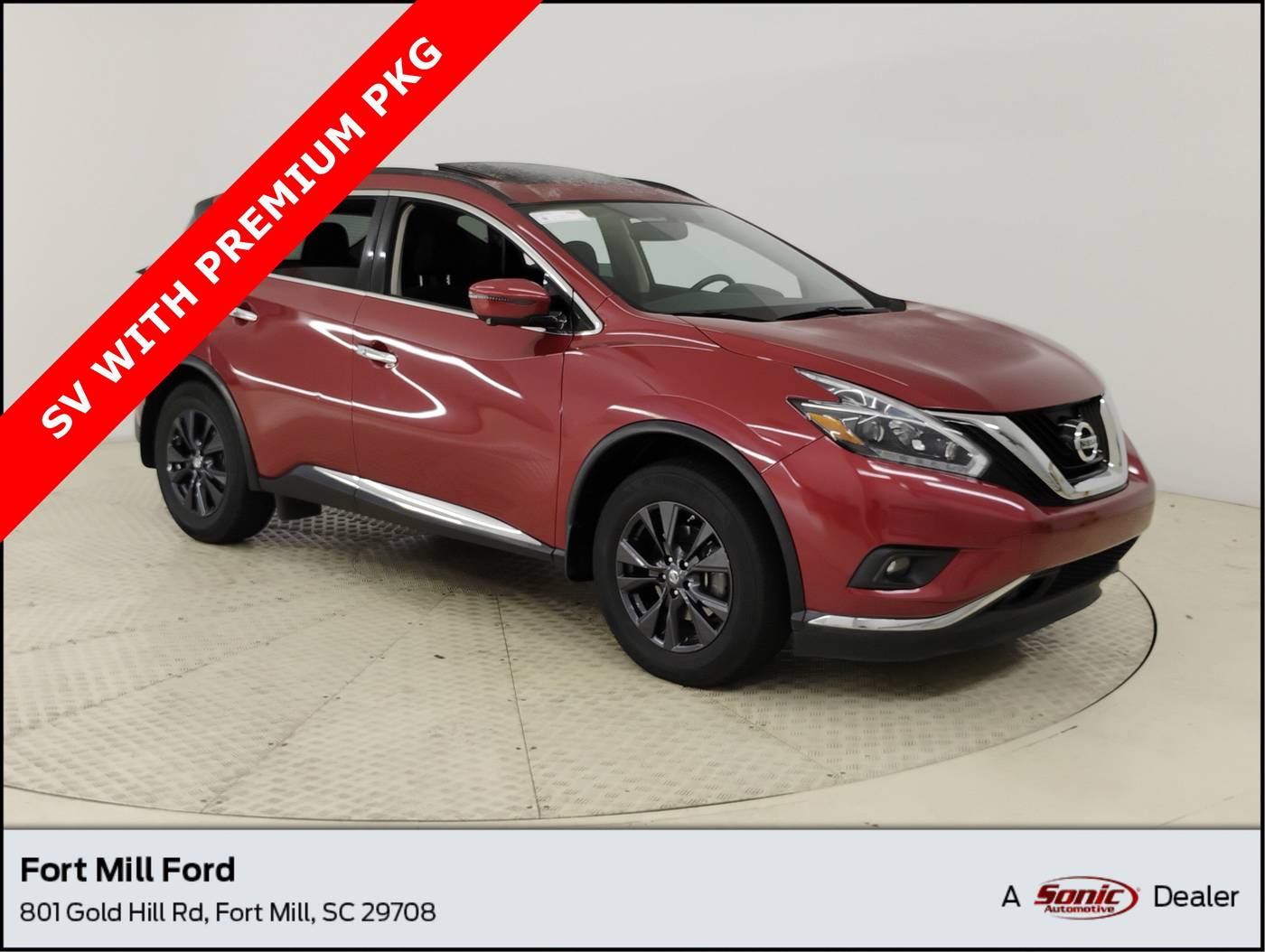 2018 Nissan Murano SV — SUV — 40,581 mi — Fort Mill, SC