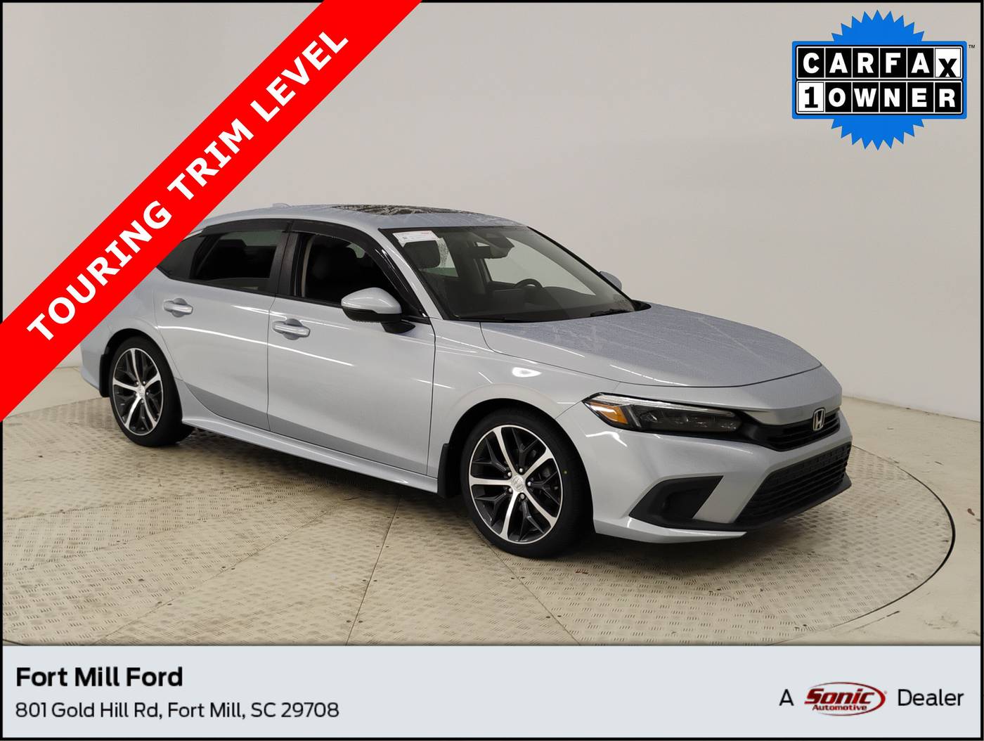 2022 Honda Civic Touring — Sedan — 42,967 mi — Fort Mill, SC