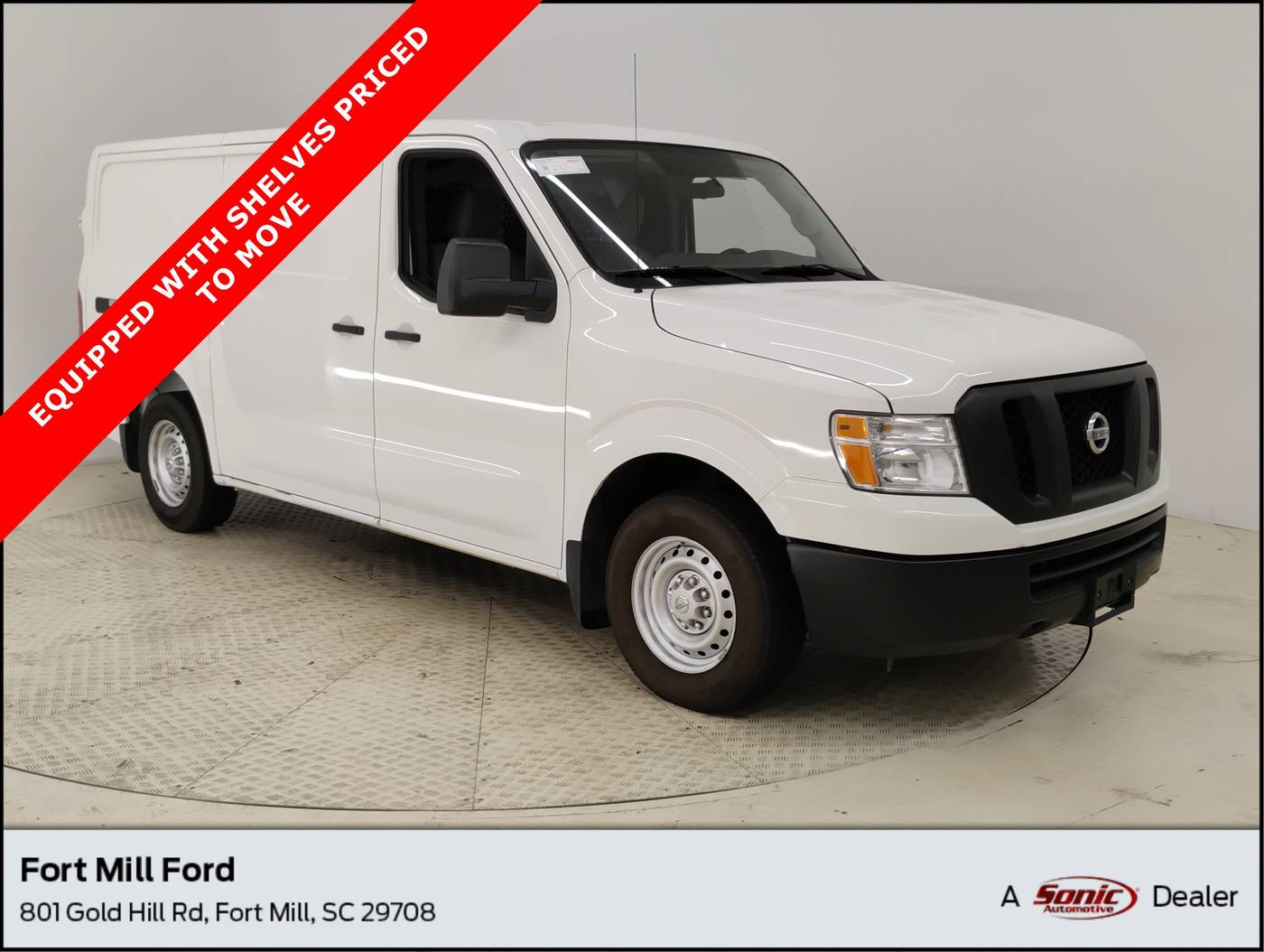2019 Nissan NV Cargo NV2500 HD S — Cargo Van — 146,506 mi — Fort Mill, SC