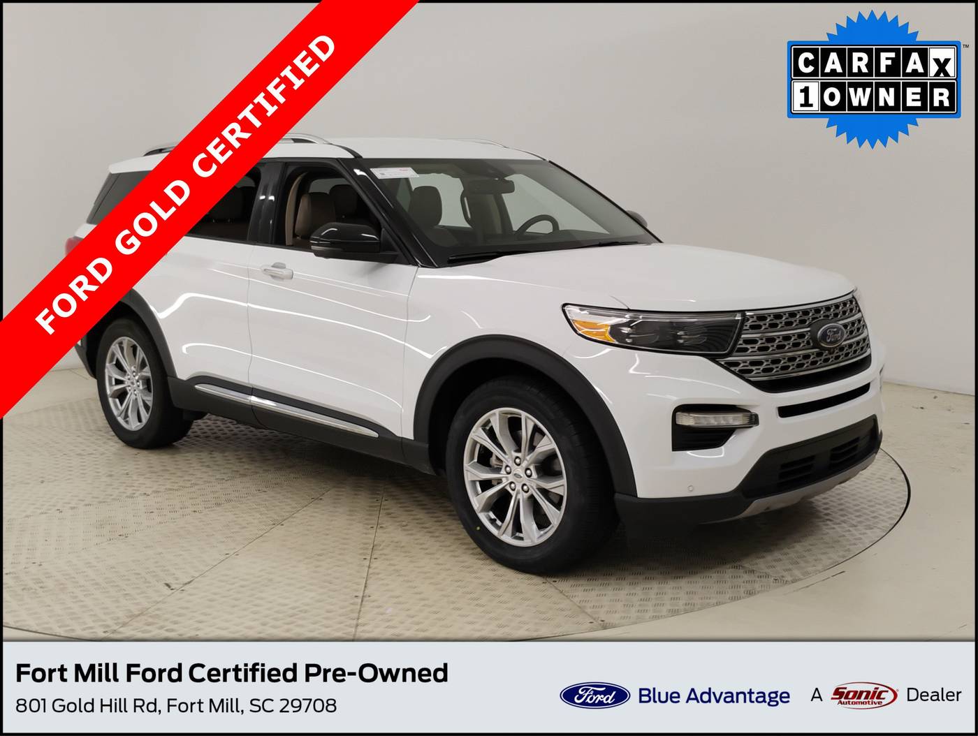 2022 Ford Explorer Limited — SUV — 54,769 mi — Fort Mill, SC